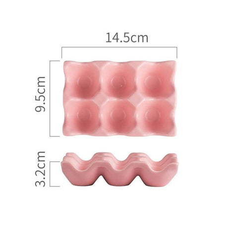 Pastel Ceramic Egg Holder