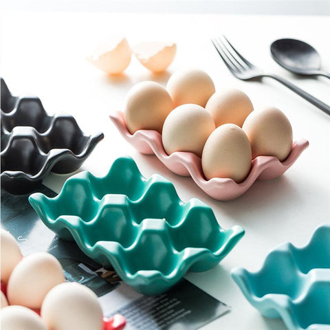 Pastel Ceramic Egg Holder