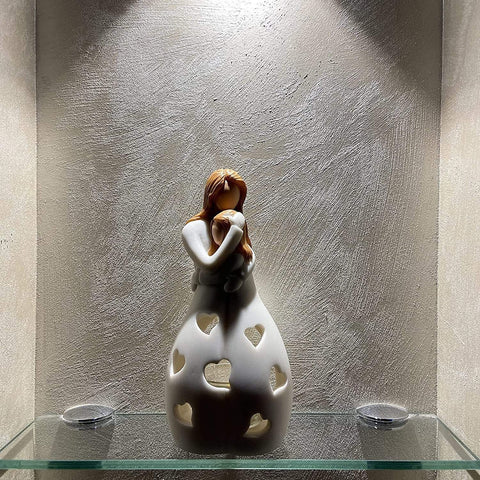 Romantic Figure Lamp | Heart Pattern Mood Light