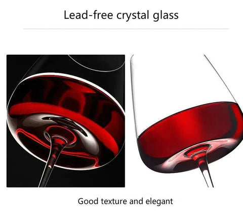 Hand-Blown Crystal Wine & Champagne Glasses