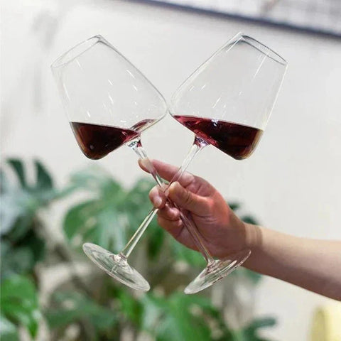 Hand-Blown Crystal Wine & Champagne Glasses