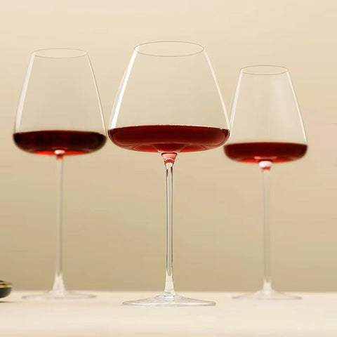 Hand-Blown Crystal Wine & Champagne Glasses