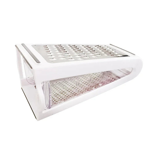 Double-sided kitchen grater with collection tray - GratoRasp