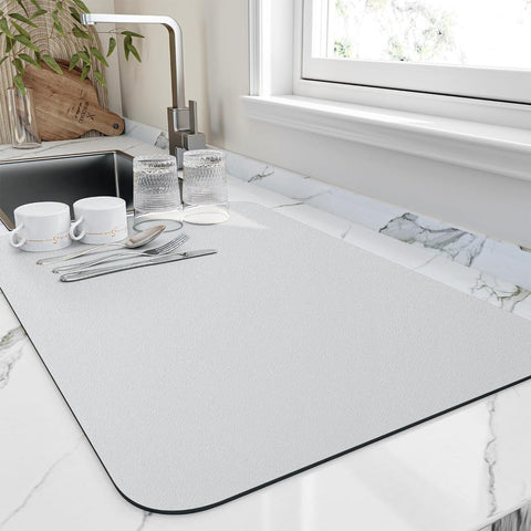 Absorbent Dish Drying Mat – Fast-Drying & Space-Saving