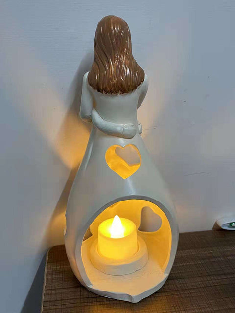 Romantic Figure Lamp | Heart Pattern Mood Light