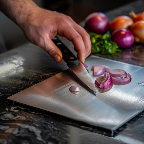 Steel Cutting Board – Non-Porous Surface