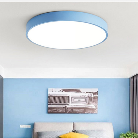 LuminaWood Ceiling Light – Nordic Wooden LED Design in Circular Form